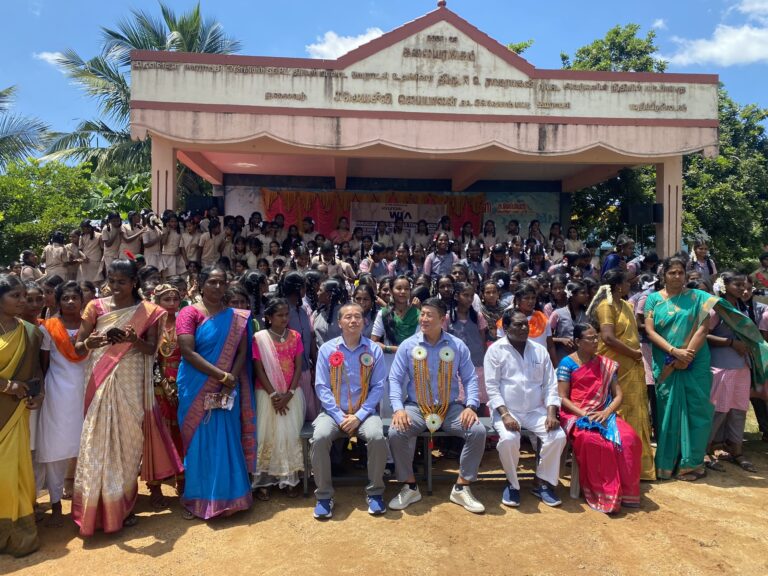 Empowering Education through Hygiene: Hyundai WIA and FEEED’s CSR Initiative in Veppampattu