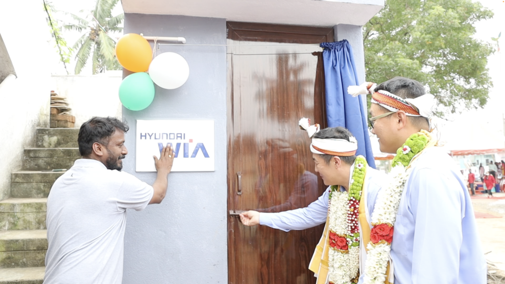 construction of new toilets for 40 underprivileged households